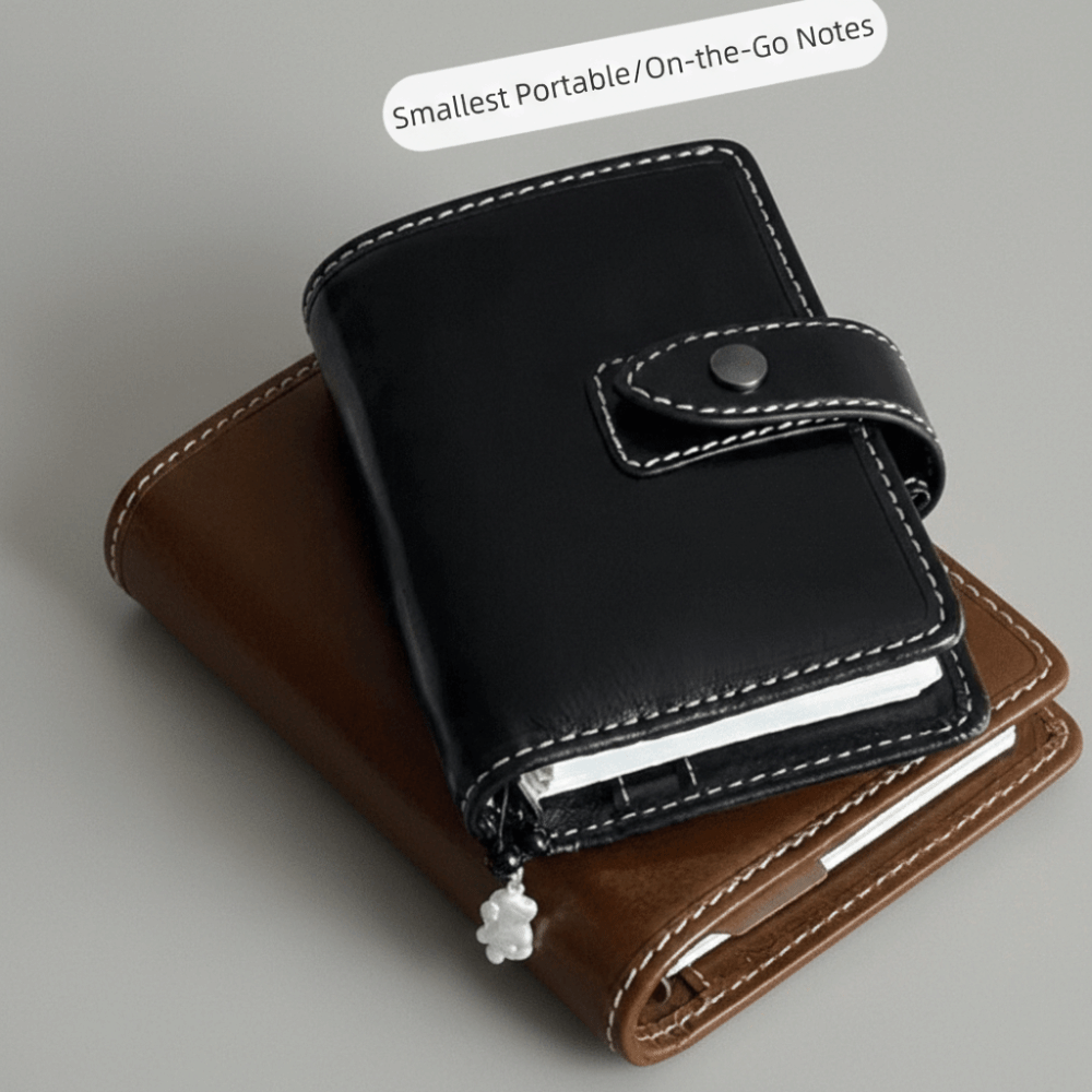 Travel Notebook Journal - Wymienny Notatnik M5 z Pustymi Wkładami,