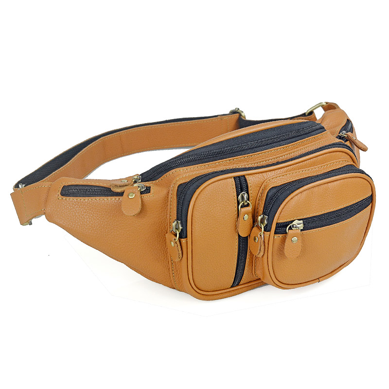 Travel Accessories For Men - Męska skórzana talia męska codzienna podróżna