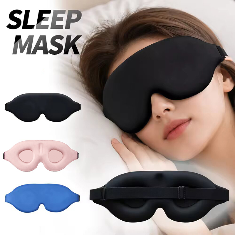Eye Mask Sleep Travel - Maska do spania 3D blokująca światło,