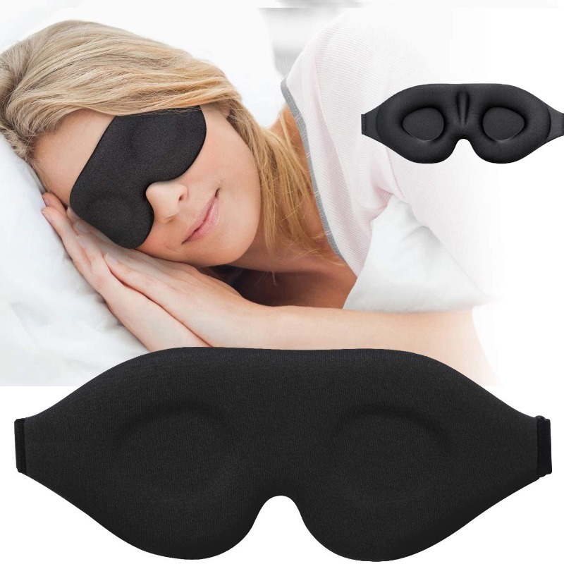 Eye Mask Sleep Travel - Maska do spania 3D z pianki