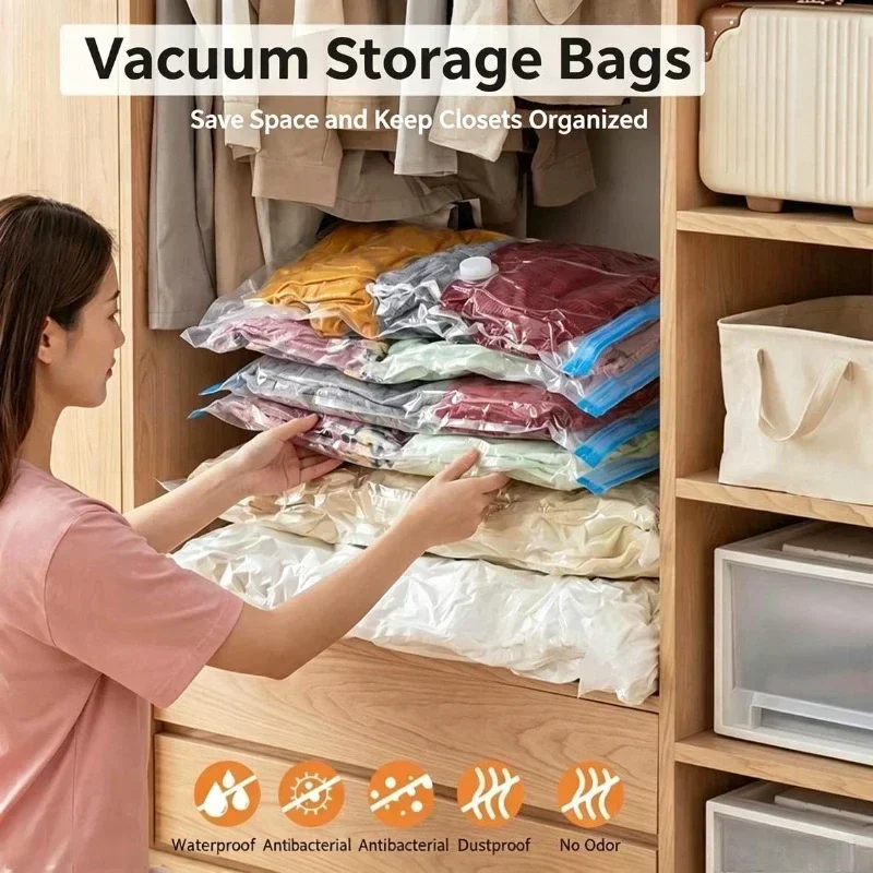 Compression Bag Vacuum - 1/3/5 szt. Worek próżniowy i osłona