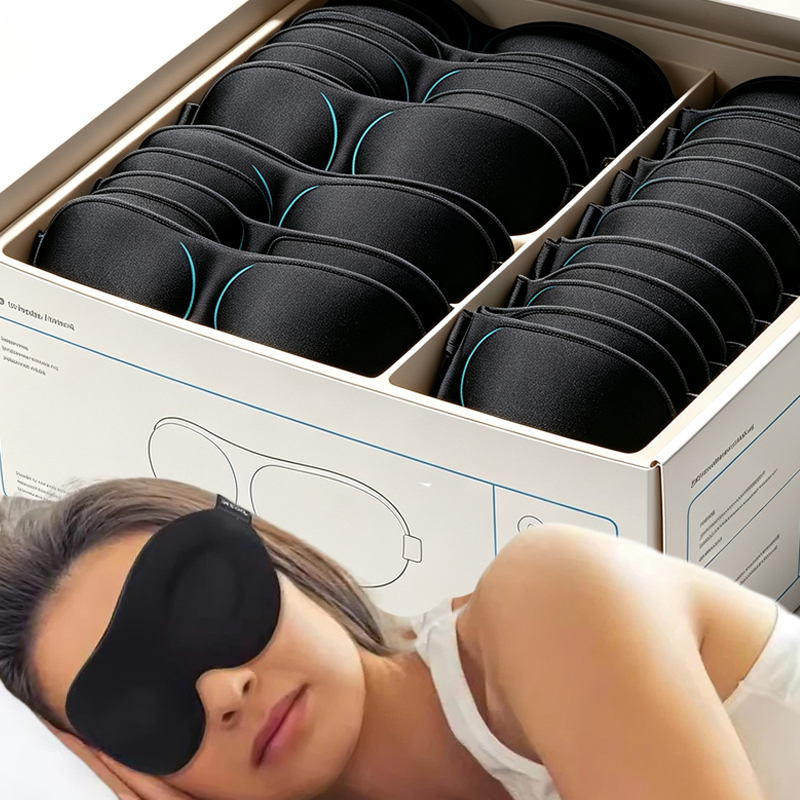 Eye Mask Sleep Travel - Maska do spania, opaska na oczy,