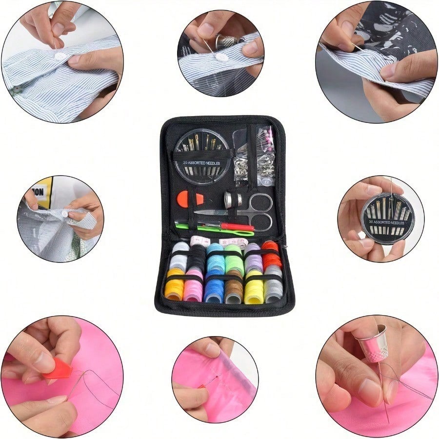 Travel Accessories To Sew - 1 szt. przenośny zestaw do szycia,