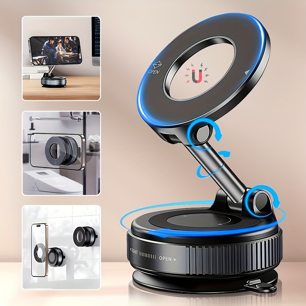 Travel Accessories Officeworks - Magnetyczny uchwyt na telefon z przyssawką,