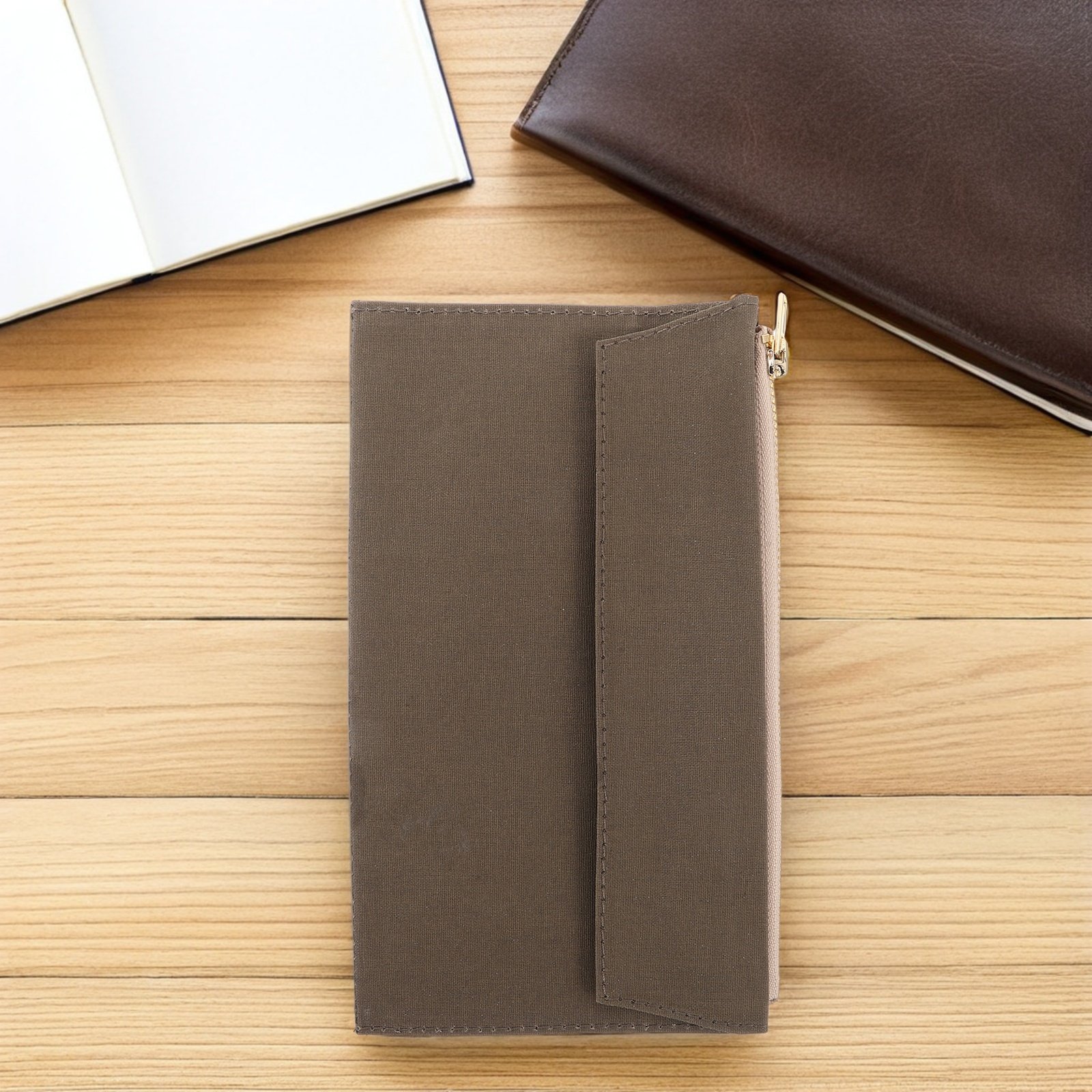 Owalzowanozielona płócienna ok – Travel Notebook Journal recenzja i cena