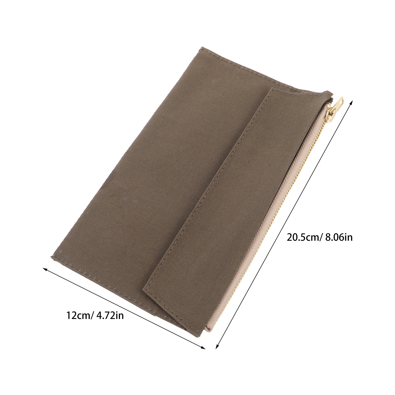 Owalzowanozielona płócienna ok – Travel Notebook Journal recenzja i cena