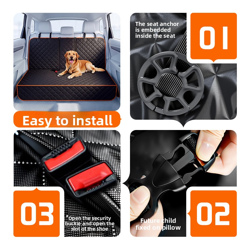 Mata izolująca do siedzenia sa – Travel Accessories Dog recenzja i cena