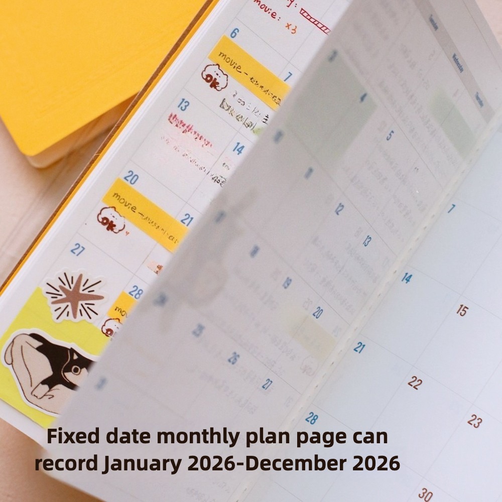 Planer roczny na rok 2026, har – Travel Notebook Journal recenzja i cena