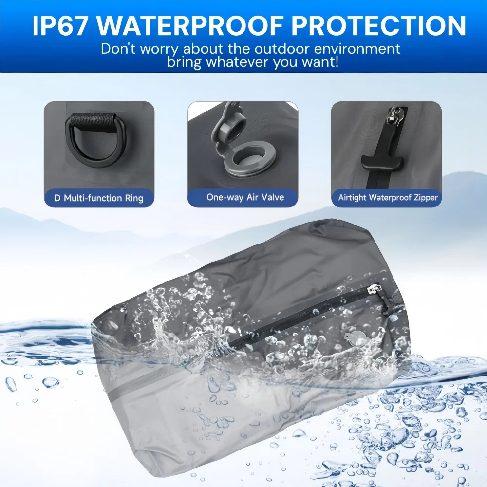 Podróżne akcesoria: worki próż – Compression Bag Vacuum recenzja i cena