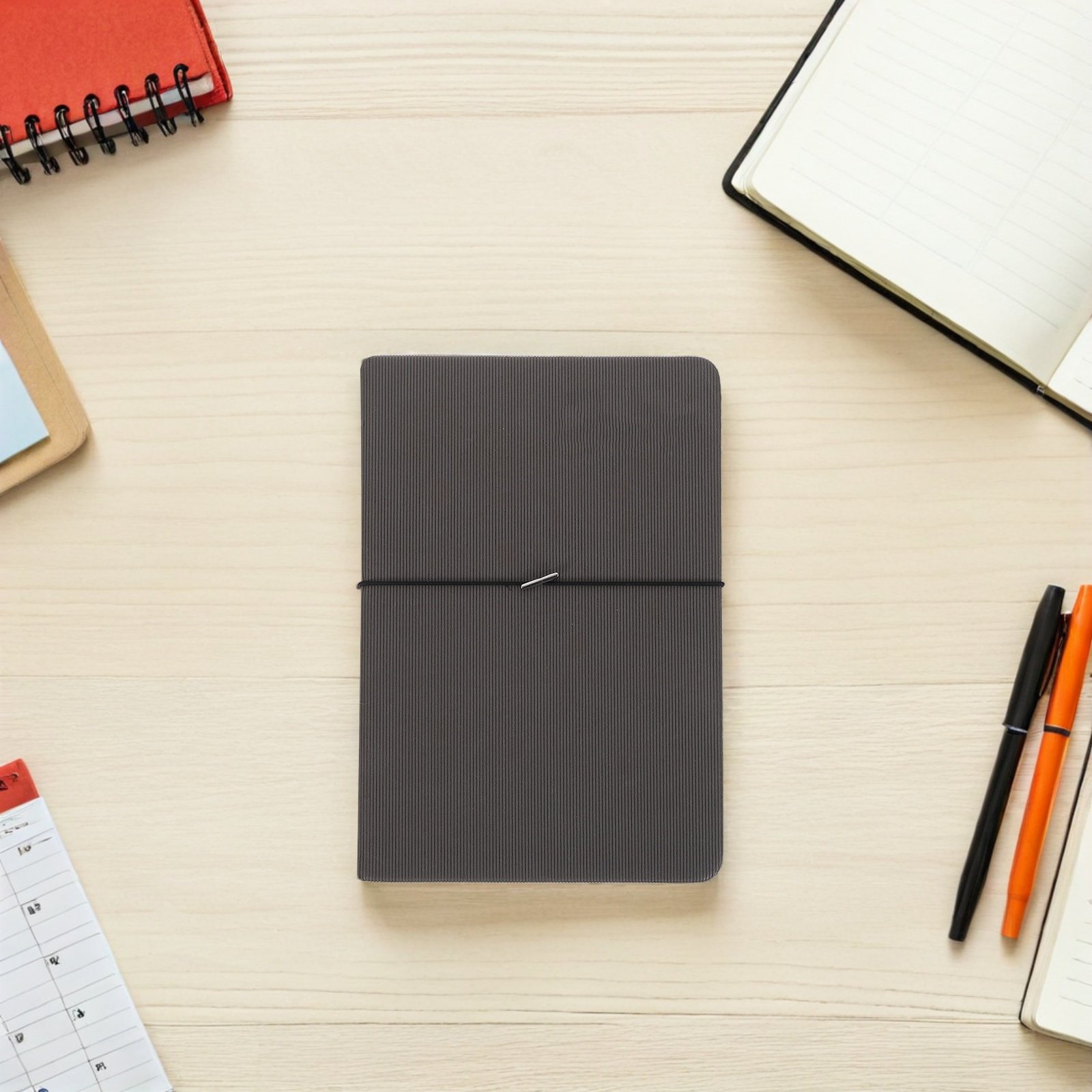 7-częściowy zestaw elastycznyc – Travel Notebook Journal recenzja i cena