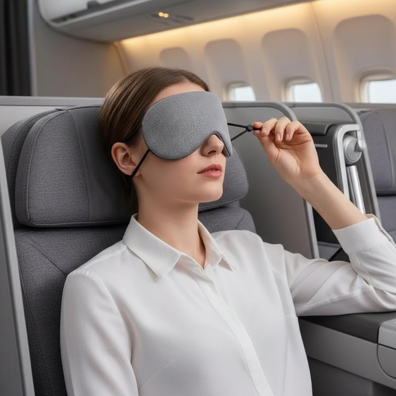 Maska na oczy z jedwabiu lodow – Eye Mask Sleep Travel recenzja i cena