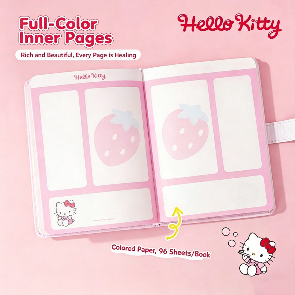 Oryginalny notes Sanrio Hello  – Travel Notebook Journal recenzja i cena