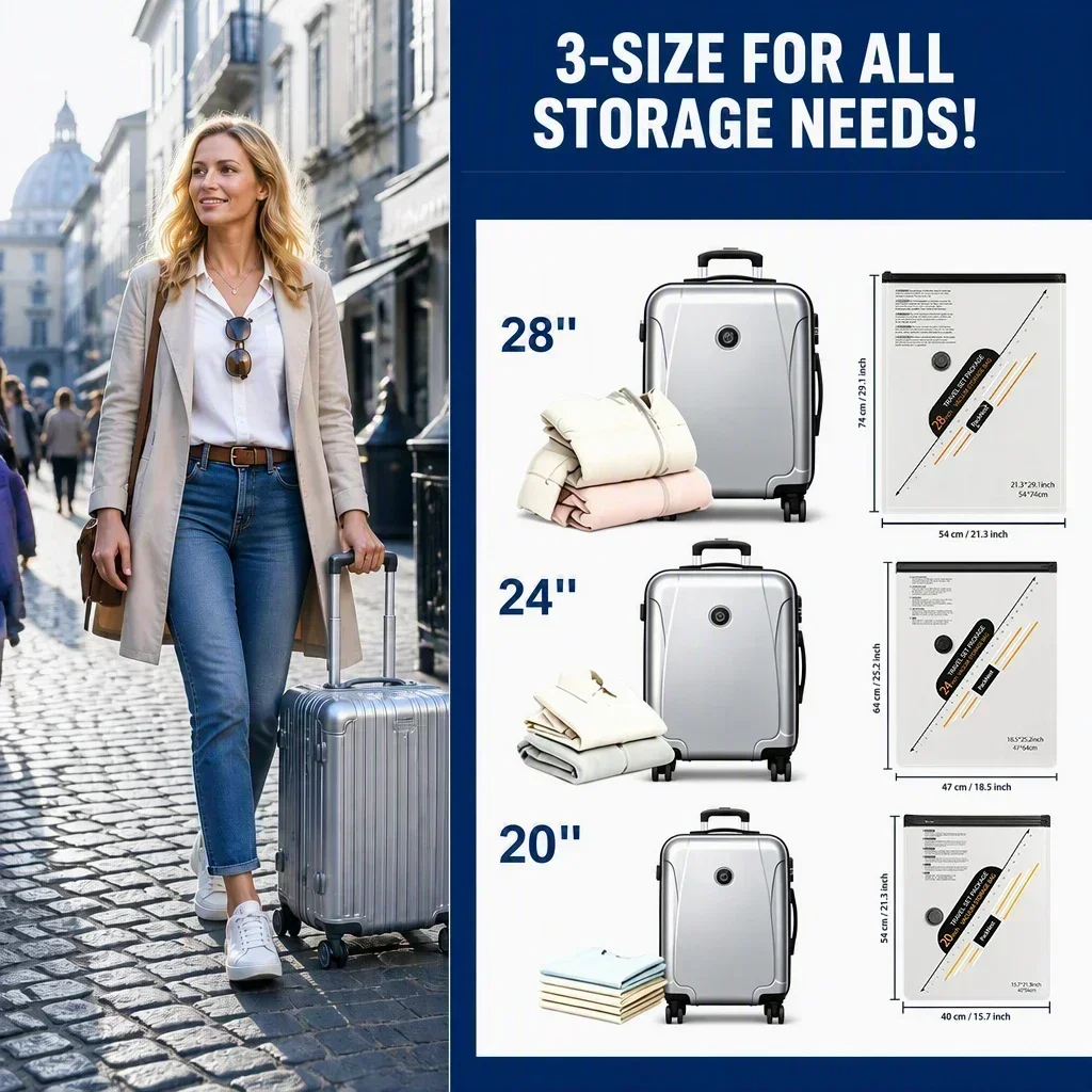 Odporny na rozdarcia zestaw wo – Compression Bag Vacuum recenzja i cena