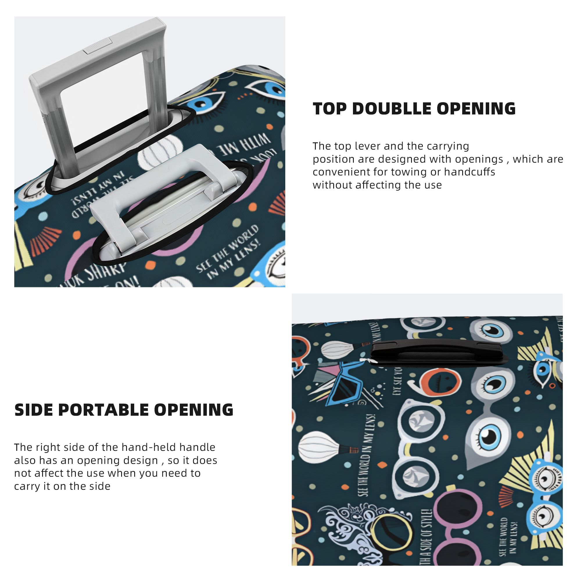 Pokrowiec na walizkę dla optyk – Quirky Travel Accessories recenzja i cena