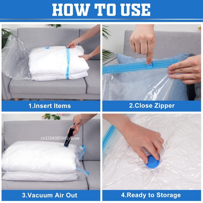 1/3/5 szt. Worek próżniowy i o – Compression Bag Vacuum recenzja i cena