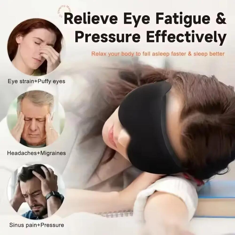Nowa stereoskopowa maska do sp – Eye Mask Sleep Travel recenzja i cena