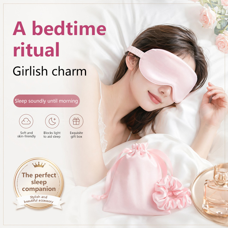 Zestaw 3 jedwabnych maseczek n – Eye Mask Sleep Travel recenzja i cena