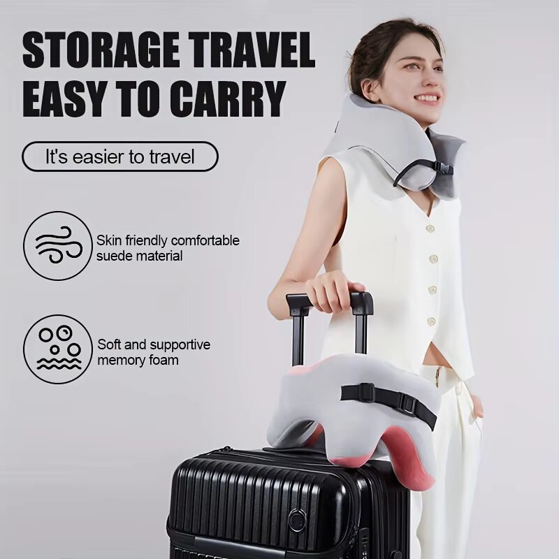 Poduszka podróżna z pianki mem – Travel Accessories Pillow recenzja i cena