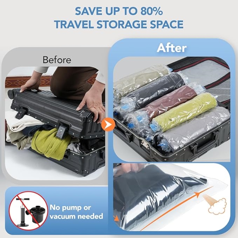 Worki kompresyjne do podróży - – Compression Bag Vacuum recenzja i cena