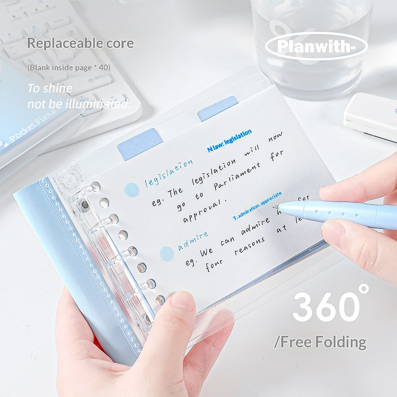 Planer Mini B7 z luźnymi kartk – Travel Notebook Journal recenzja i cena