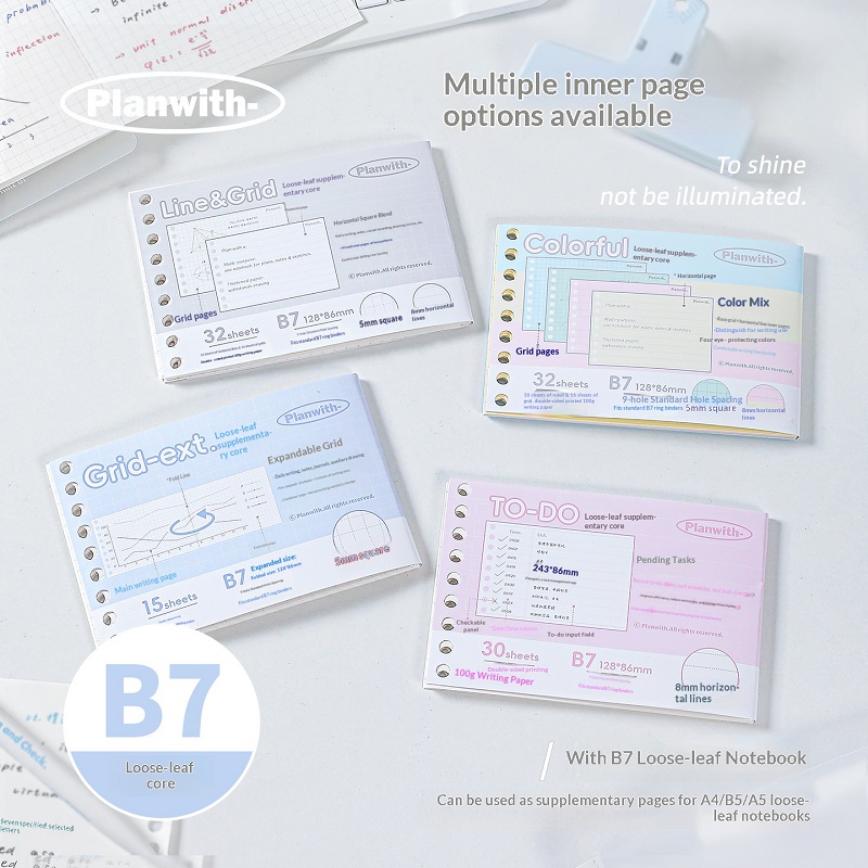 Planer Mini B7 z luźnymi kartk – Travel Notebook Journal recenzja i cena