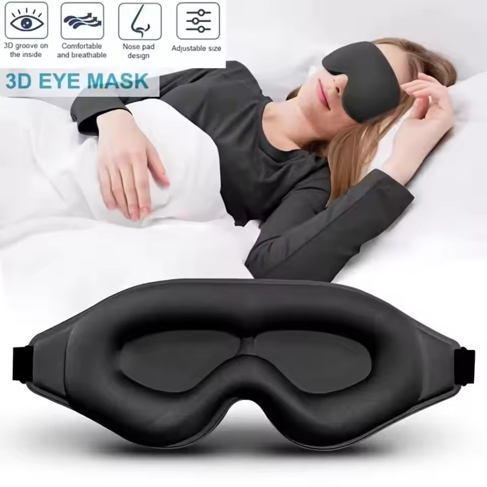Maska na oczy 3D, wygodna i od – Eye Mask Sleep Travel recenzja i cena