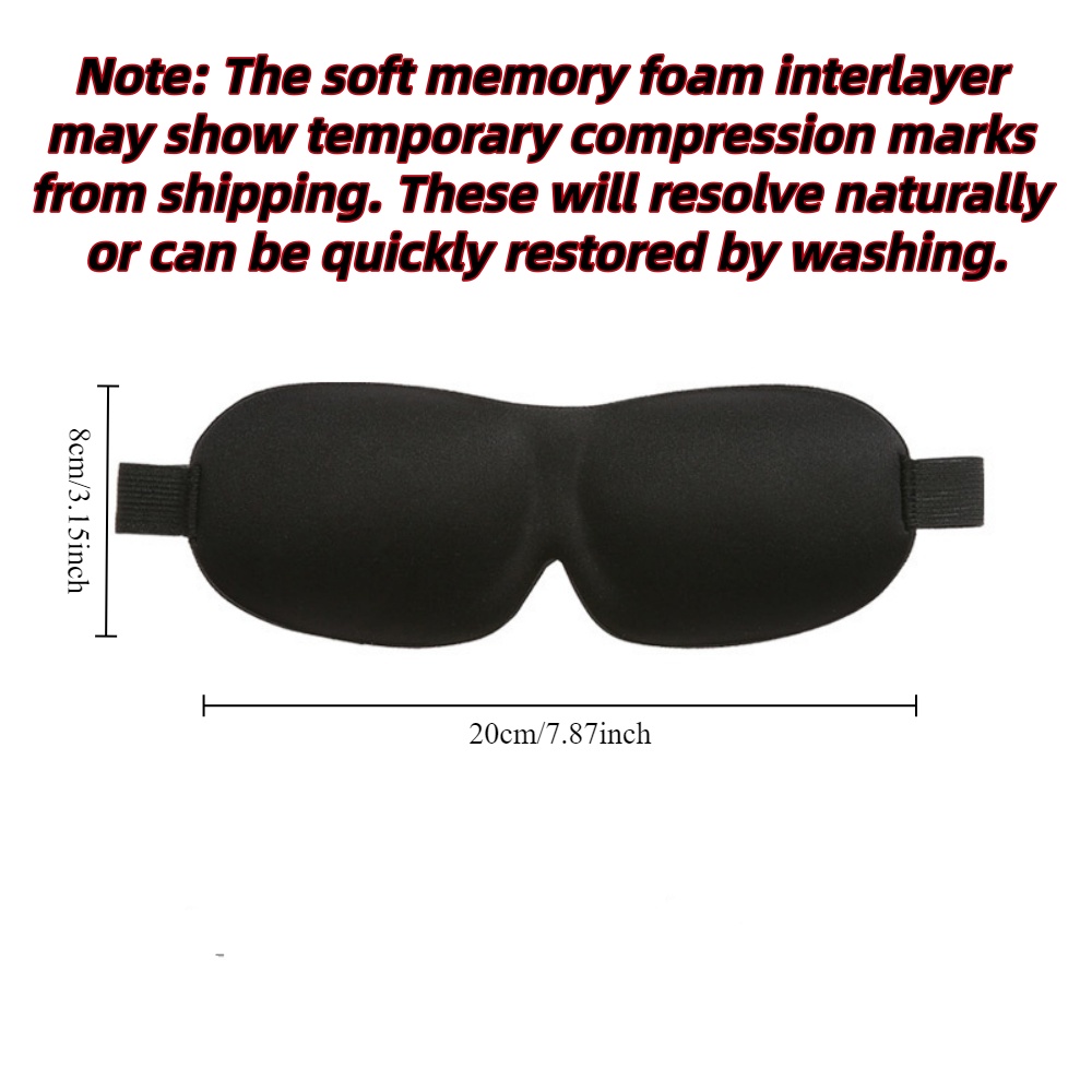 Maska do spania 3D, opaska na  – Eye Mask Sleep Travel recenzja i cena