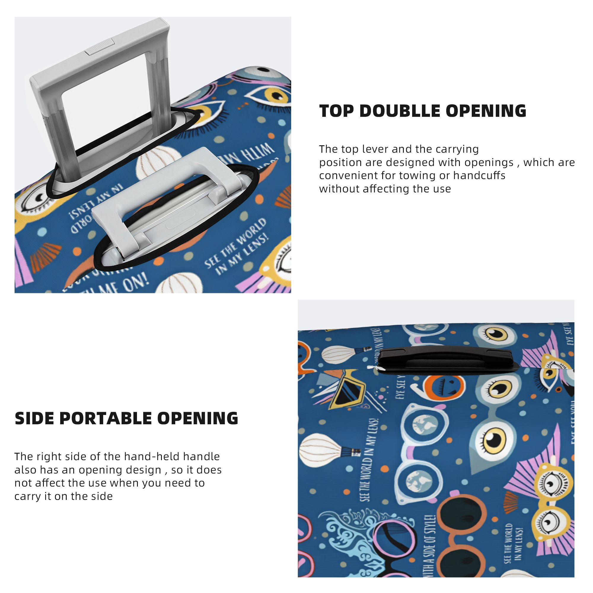Urocze, fantazyjne okulary prz – Quirky Travel Accessories recenzja i cena