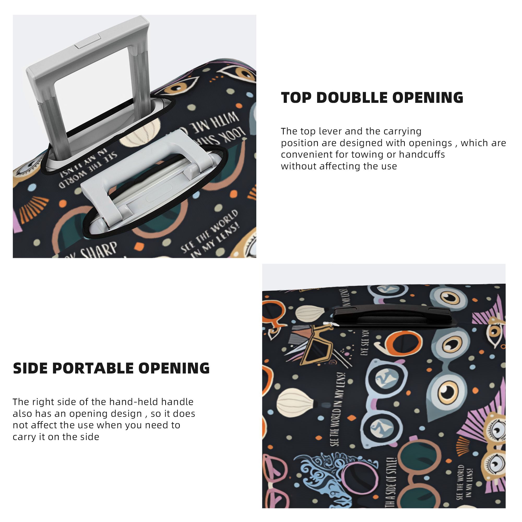 Zabawne okulary przeciwsłonecz – Quirky Travel Accessories recenzja i cena