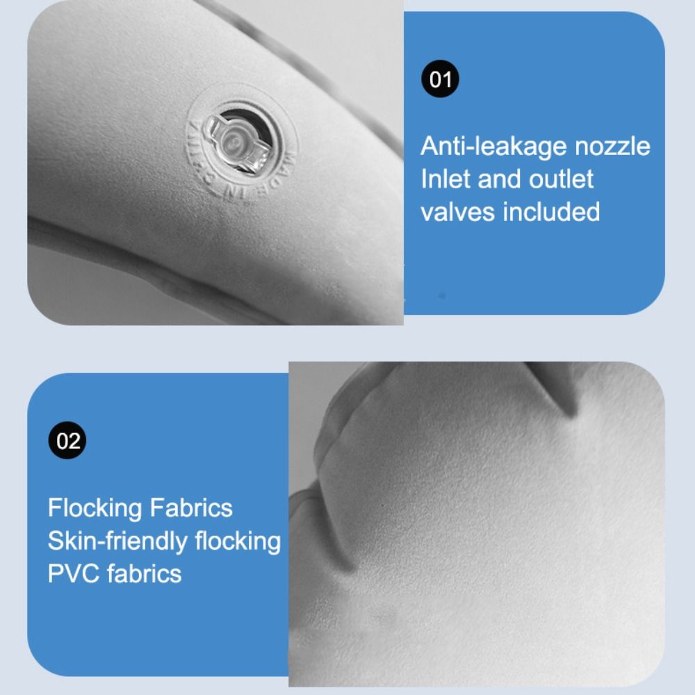 Poduszka podróżna z PVC, nadmu – Travel Accessories Pillow recenzja i cena